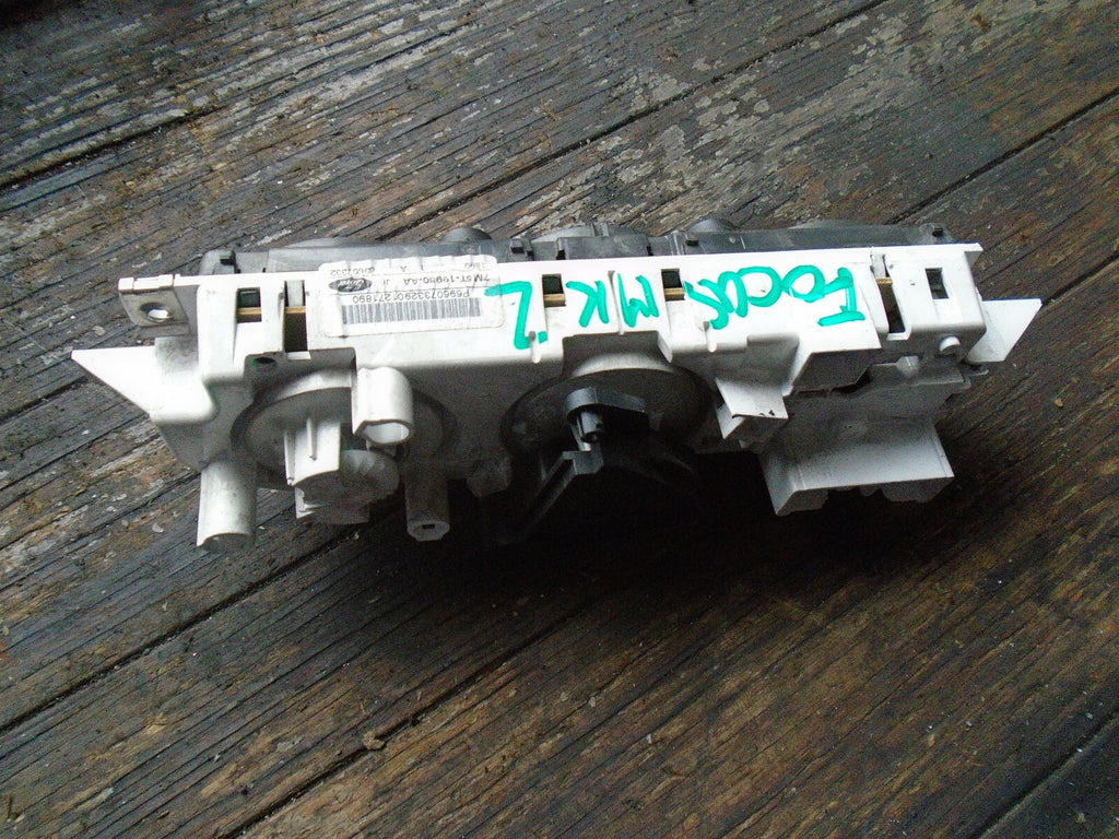 FORD FOCUS MK2 2009 HEATER AC CLIMATE CONTROL SWITCH PANEL 7M5T19980AA