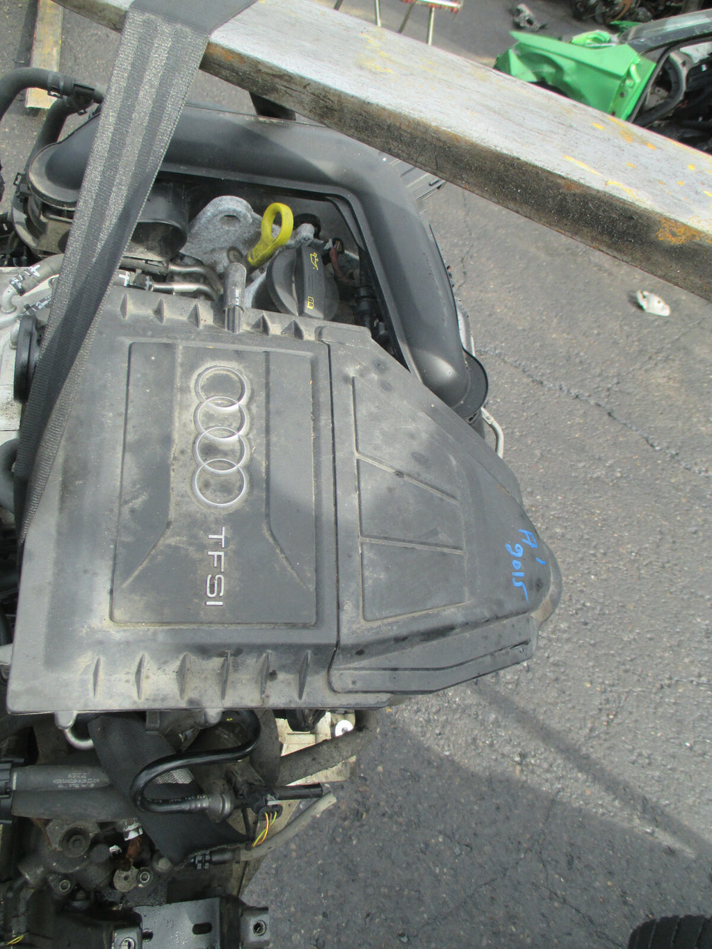 AUDI A1 MK1 8X 2015 1.0 PETROL BARE ENGINE CHZ