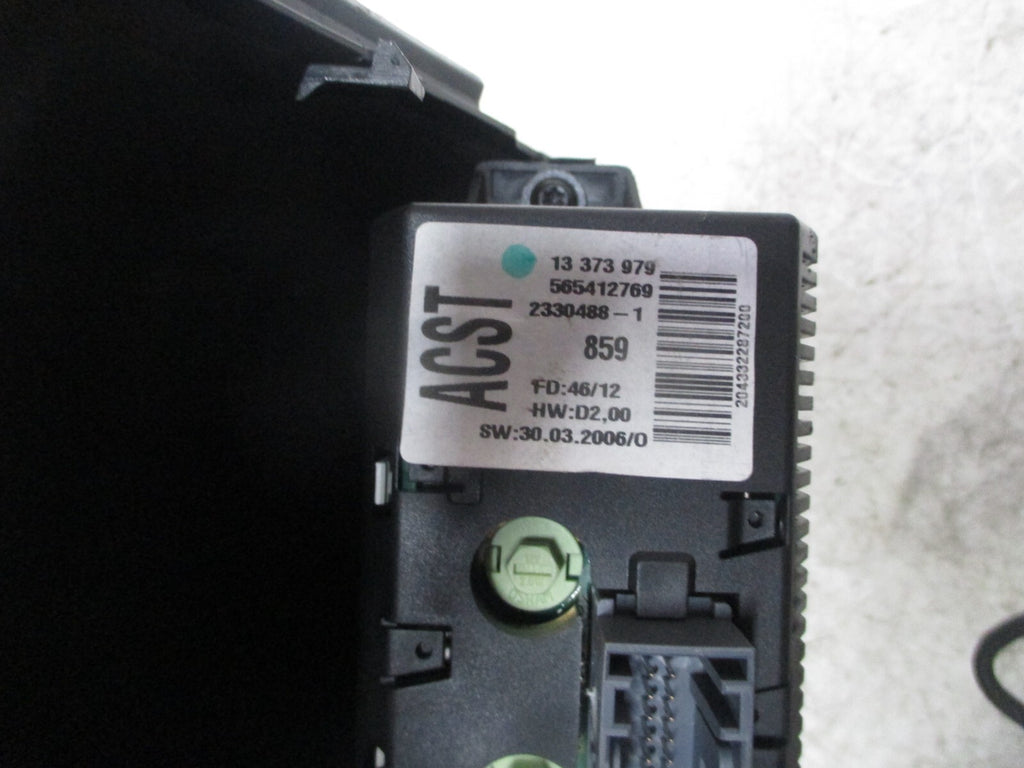 VAUXHALL CORSA D 2003 DIGITAL DISPLAY UNIT