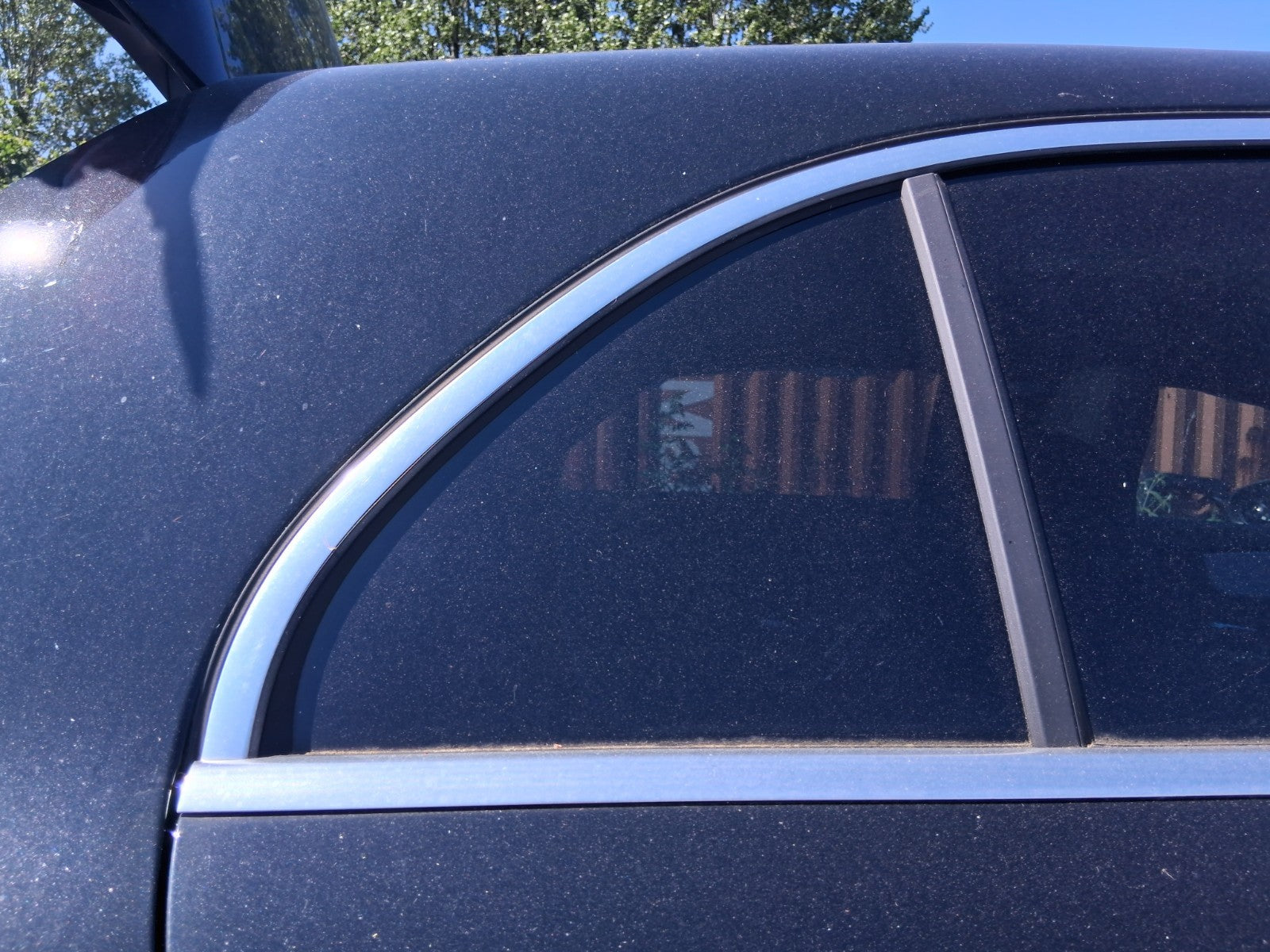 2023 MERCEDES BENZ A CLASS AMG W177 OSR DRIVER SIDE REAR QUARTER WINDOW GLASS