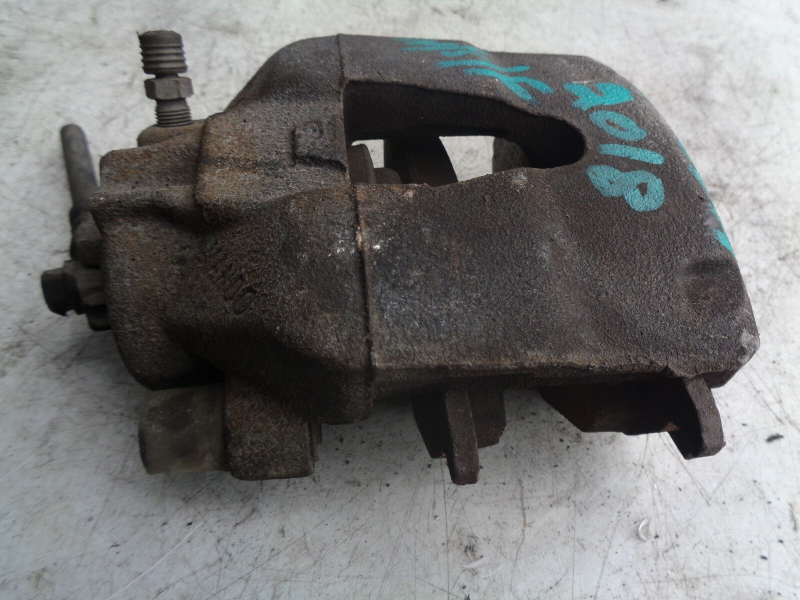 SKODA FABIA 2018 MK3 NJ NSF PASSENGER SIDE FRONT BRAKE CALIPER