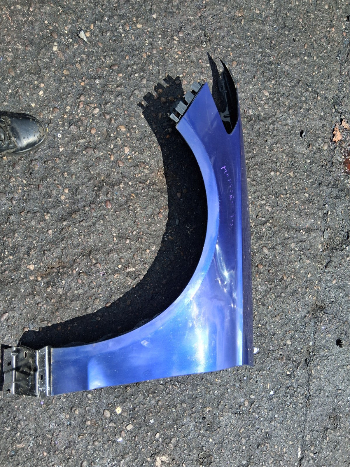 2017 FORD MONDEO MK5 NSF PASSENGER SIDE FRONT LEFT WING PANEL BLUE LD
