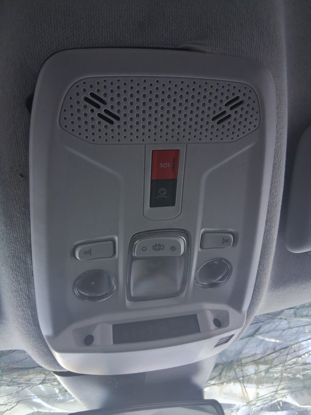2023 CITROEN C4 MK3 FRONT INTERIOR ROOF READING COURTESY LIGHT