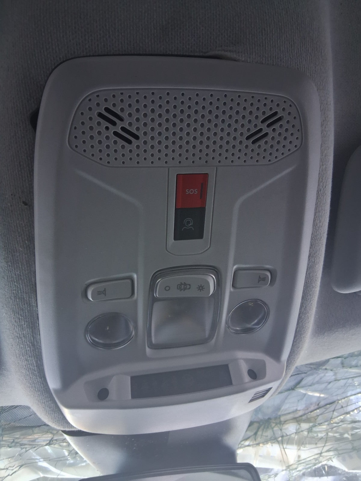 2023 CITROEN C4 MK3 FRONT INTERIOR ROOF READING COURTESY LIGHT