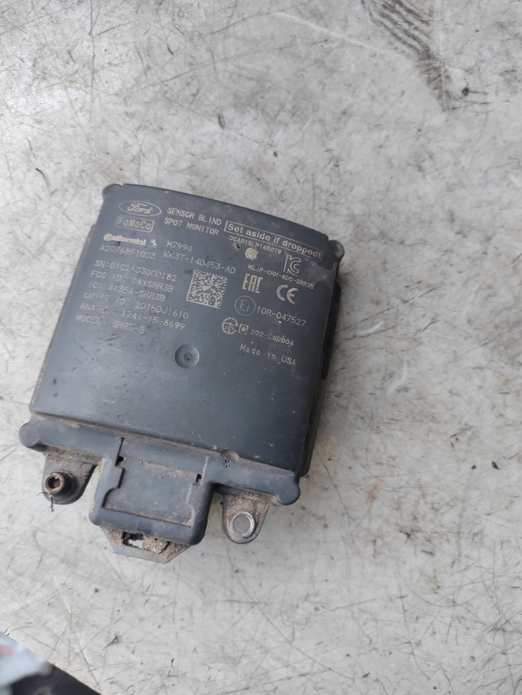 2021 FORD TRANSIT 350 MK8 BLIND SPOT MONITOR SENSOR KK3T14D453AD