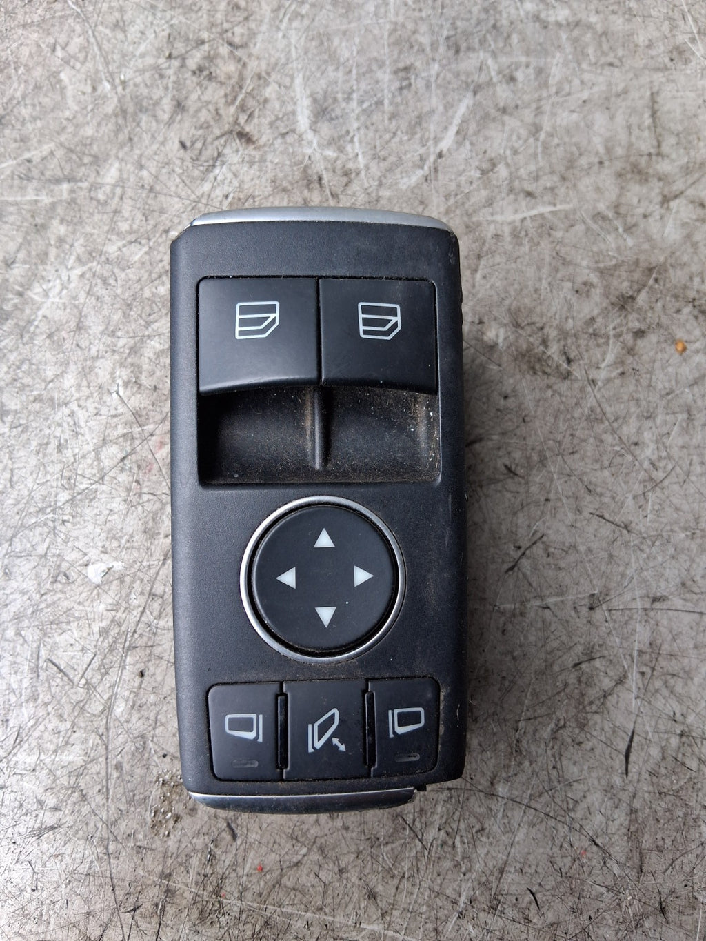 MERCEDES BENZ C CLASS 2009 W204 OSF DRIVER SIDE WINDOW CONTROL SWITCH 1729056900