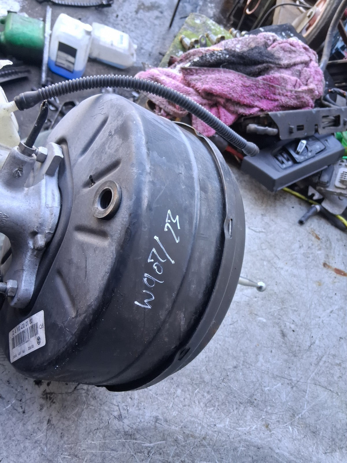 2023 MERCEDES BENZ SPRINTER W907 BRAKE SERVO MASTER CYLINDER A9104300100