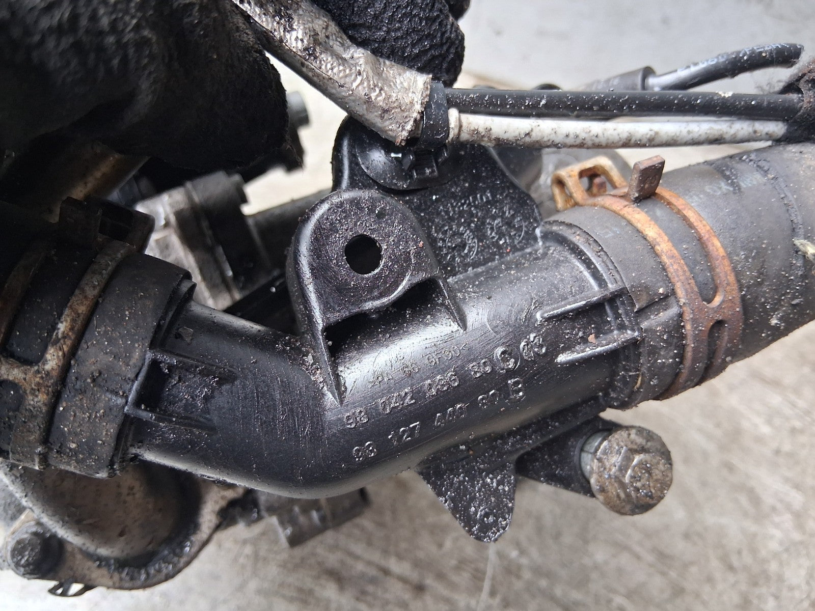 2021 FORD TRANSIT 350 MK8 2.0 DIESEL EGR VALVE WITH COOLANT PIPE 516939