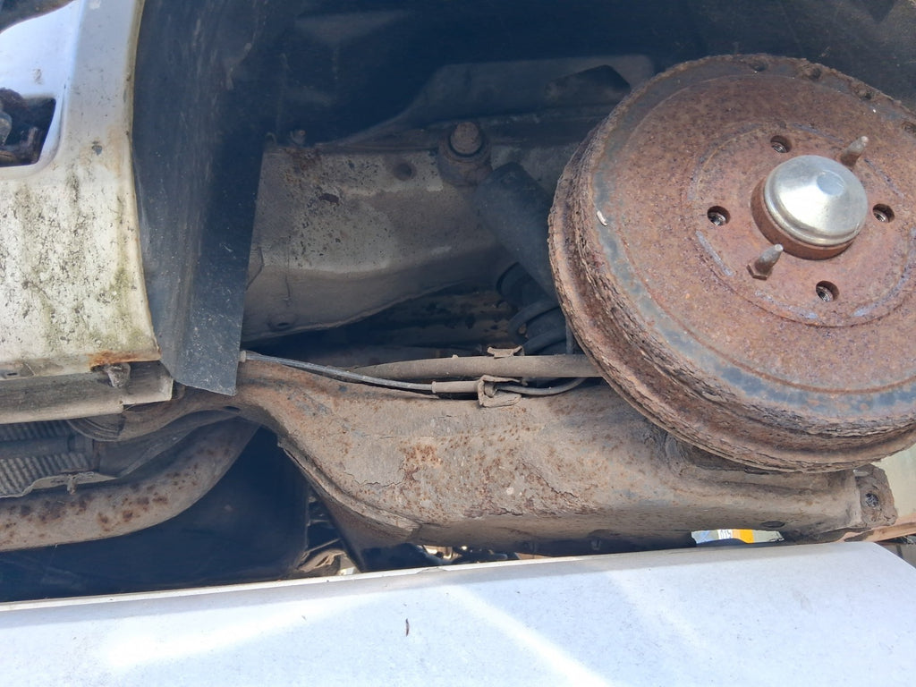 2015 PEUGEOT BIPPER CITROEN NEMO REAR AXLE DRUMS TYPE ASSEMBLY