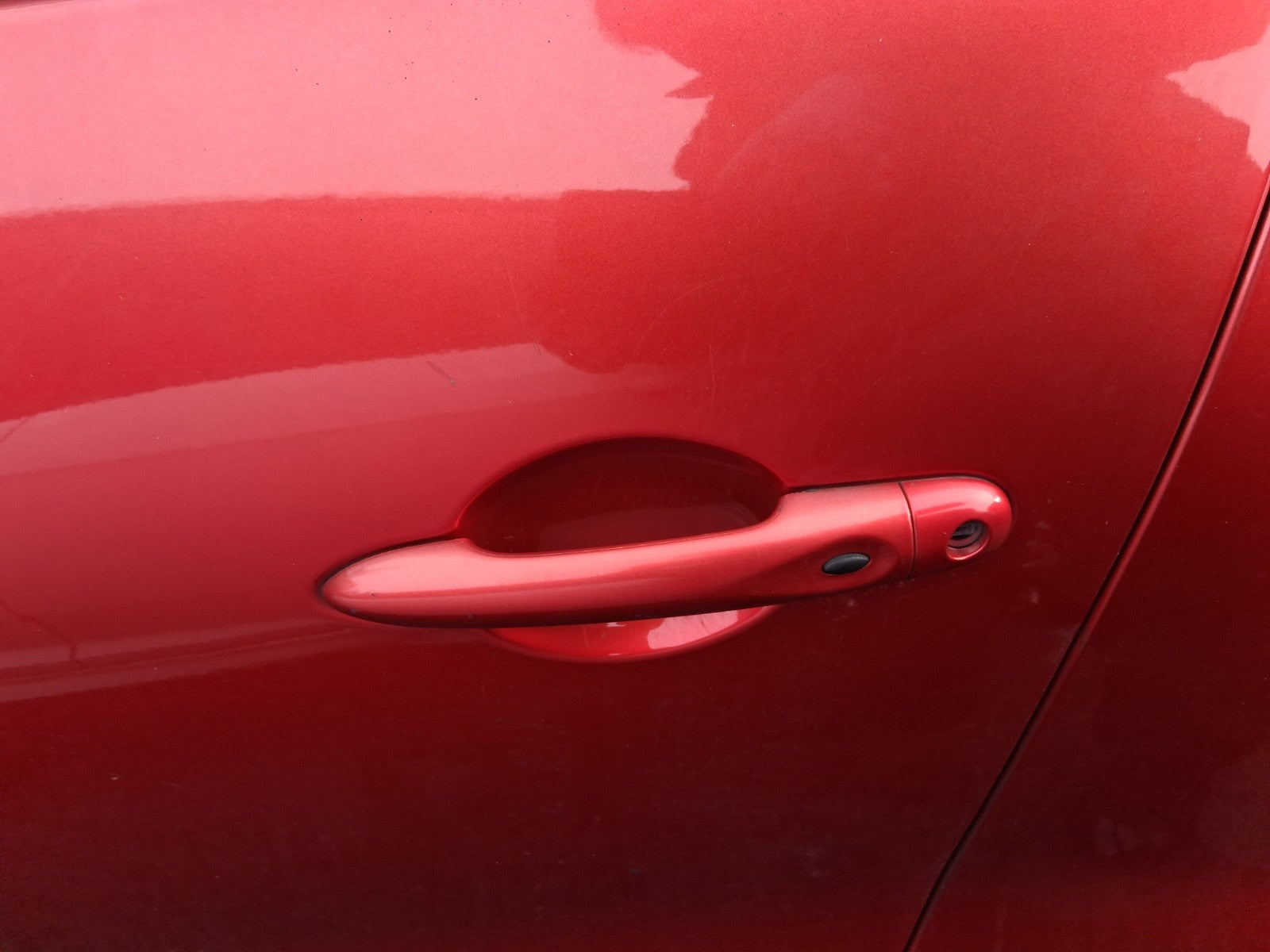 2013 RENAULT CLIO X98 MK4 NSF PASSENGER SIDE FRONT LEFT EXTERIOR DOOR HANDLE