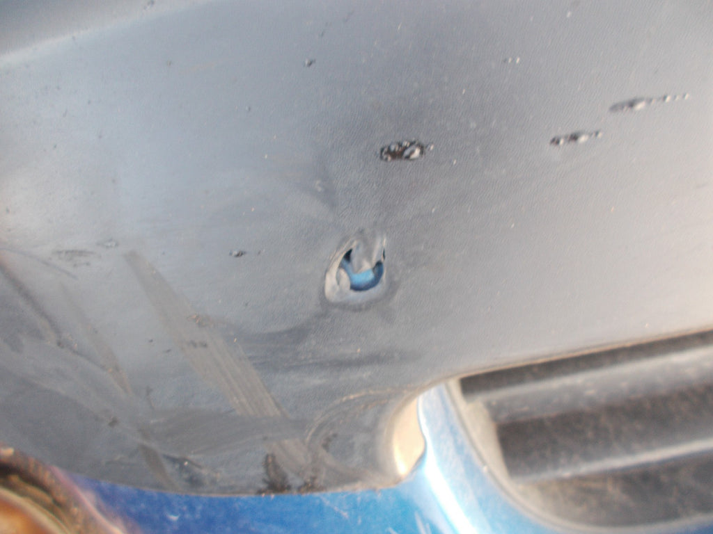 RENAULT MEGANE 2004 FRONT COMPLETE BUMPER BLUE 8200142000