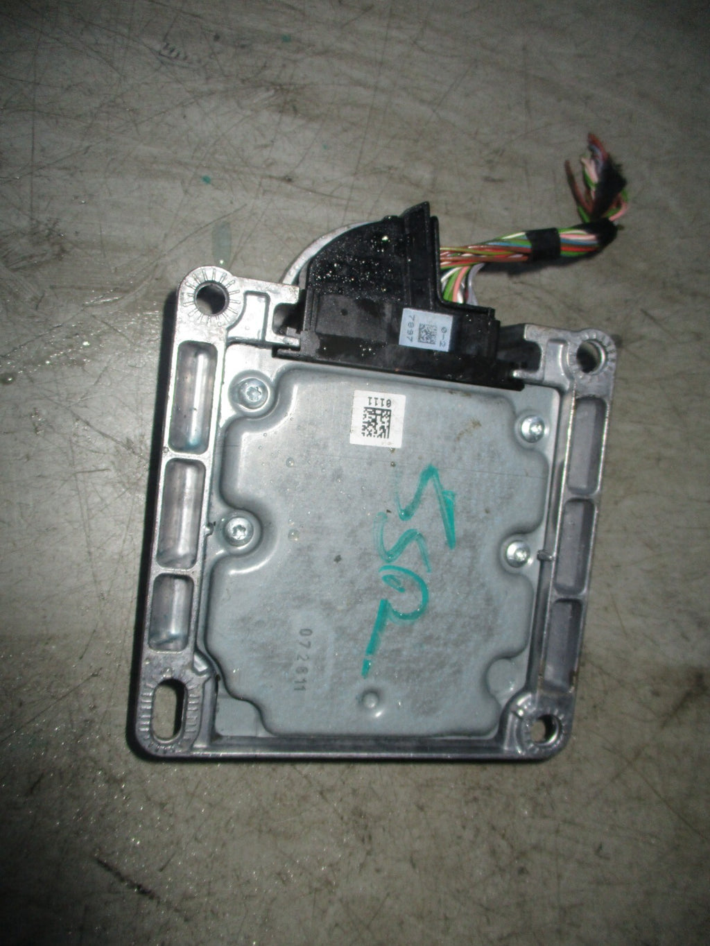 BMW 5 SERIES 2011 F10 AIRBAG CONTROL MODULE ECU 6799887