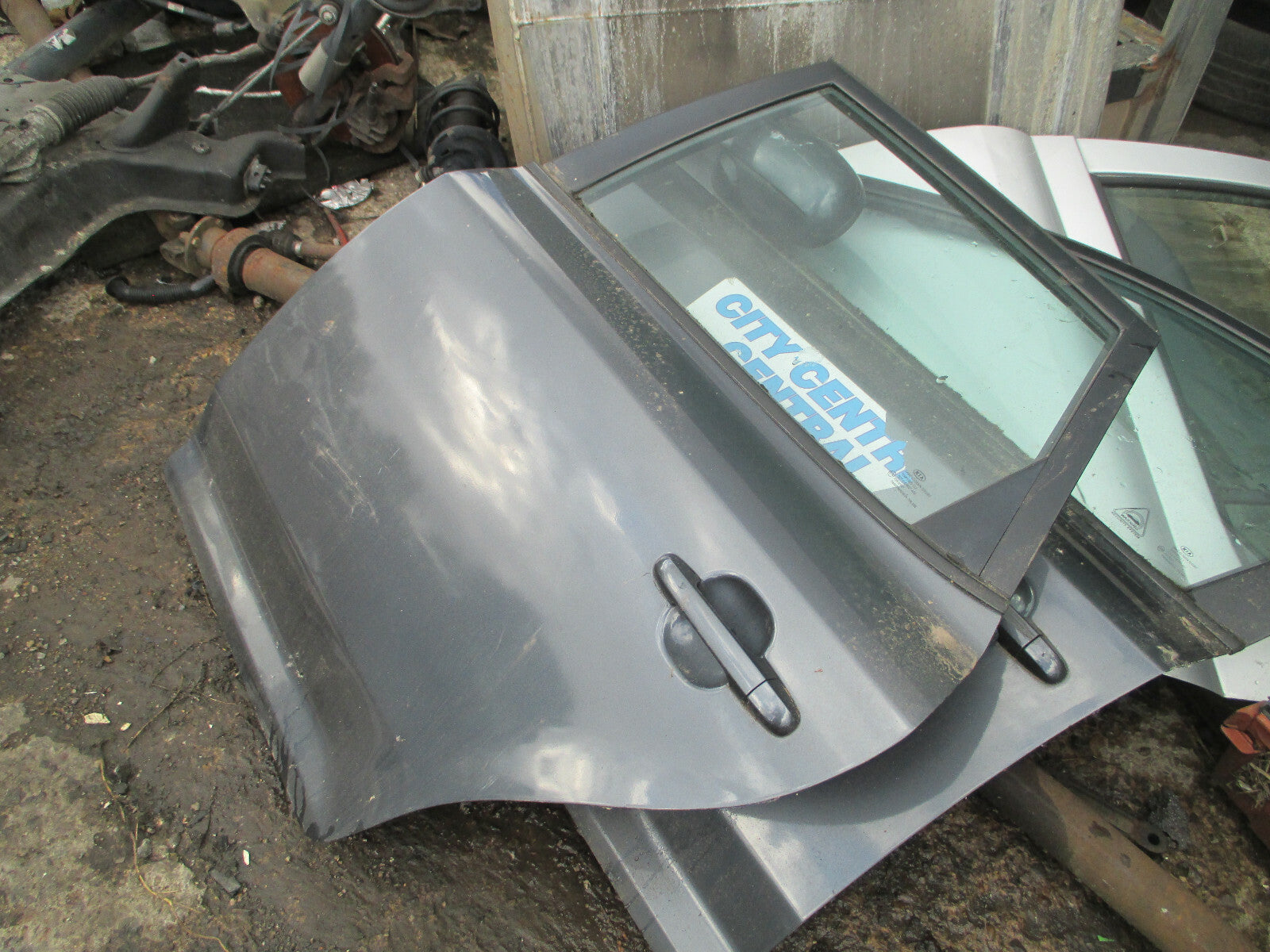 KIA CEED MK1 FACELIFT NSR PASSENGER SIDE REAR COMPLETE DOOR GREY
