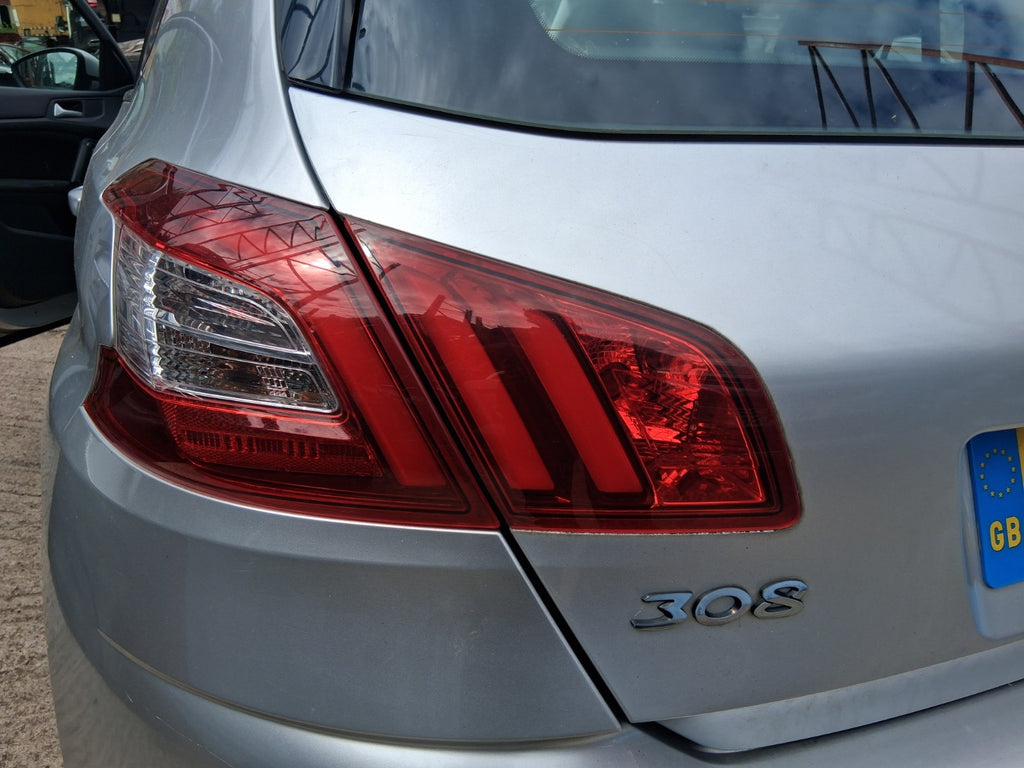 2014 PEUGEOT 308 MK2 HATCHBACK NSR PASSENGER SIDE REAR INNER TAIL LIGHT LAMP