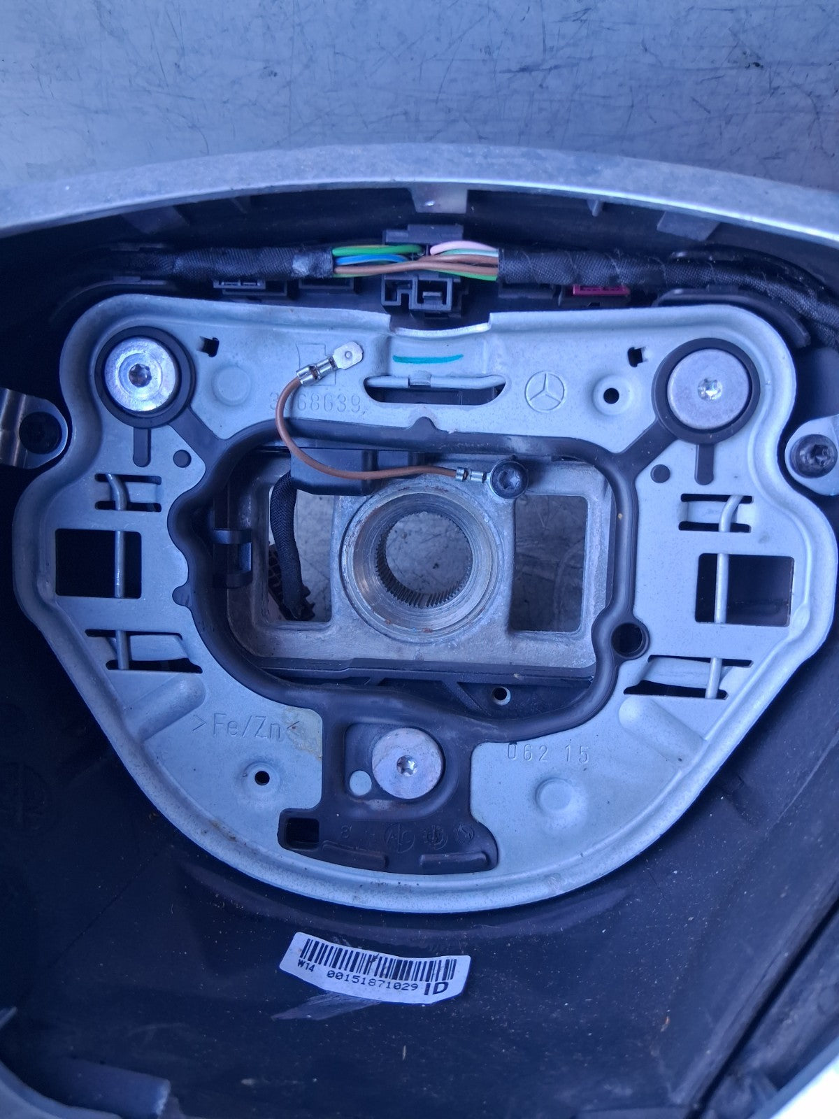 2015 MERCEDES C CLASS W204 MULTIFUNCTIONAL STEERING WHEEL 3070625