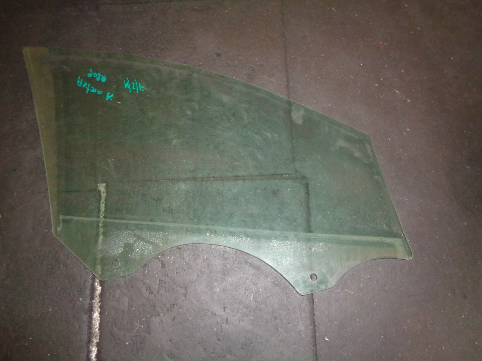 VAUXHALL ASTRA K 2018 NSF PASSENGER SIDE FRONT DOOR WINDOW GLASS