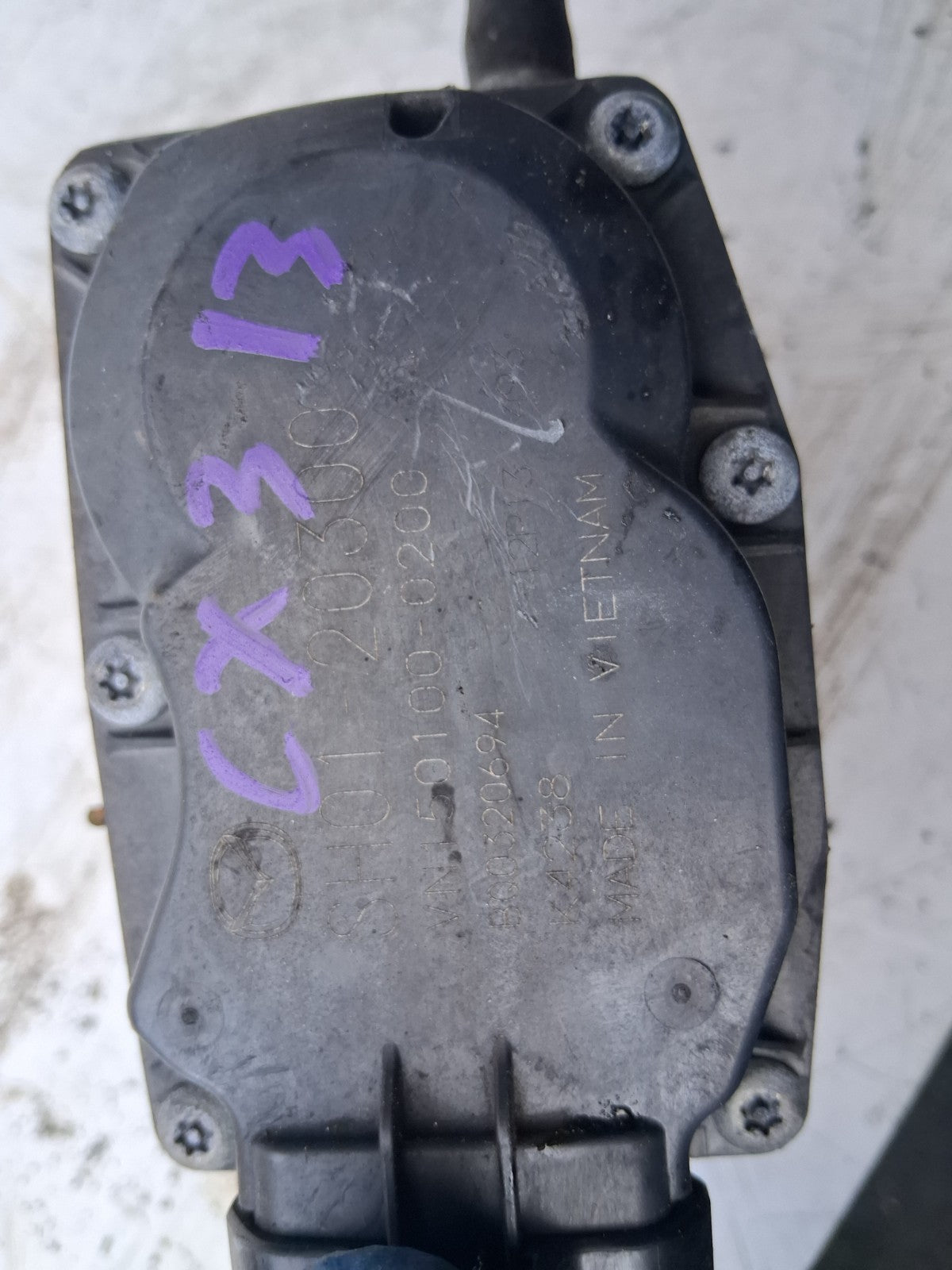 2013 MAZDA CX 5 MK1 DIESEL EGR VALVE SH0120300