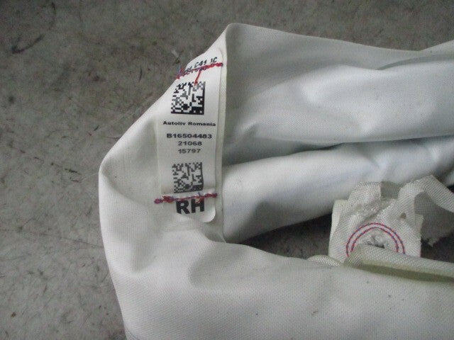 2021 CITROEN C4 MK3 OS ROOF CURTAIN AIRBAG RIGHT DRIVER SIDE
