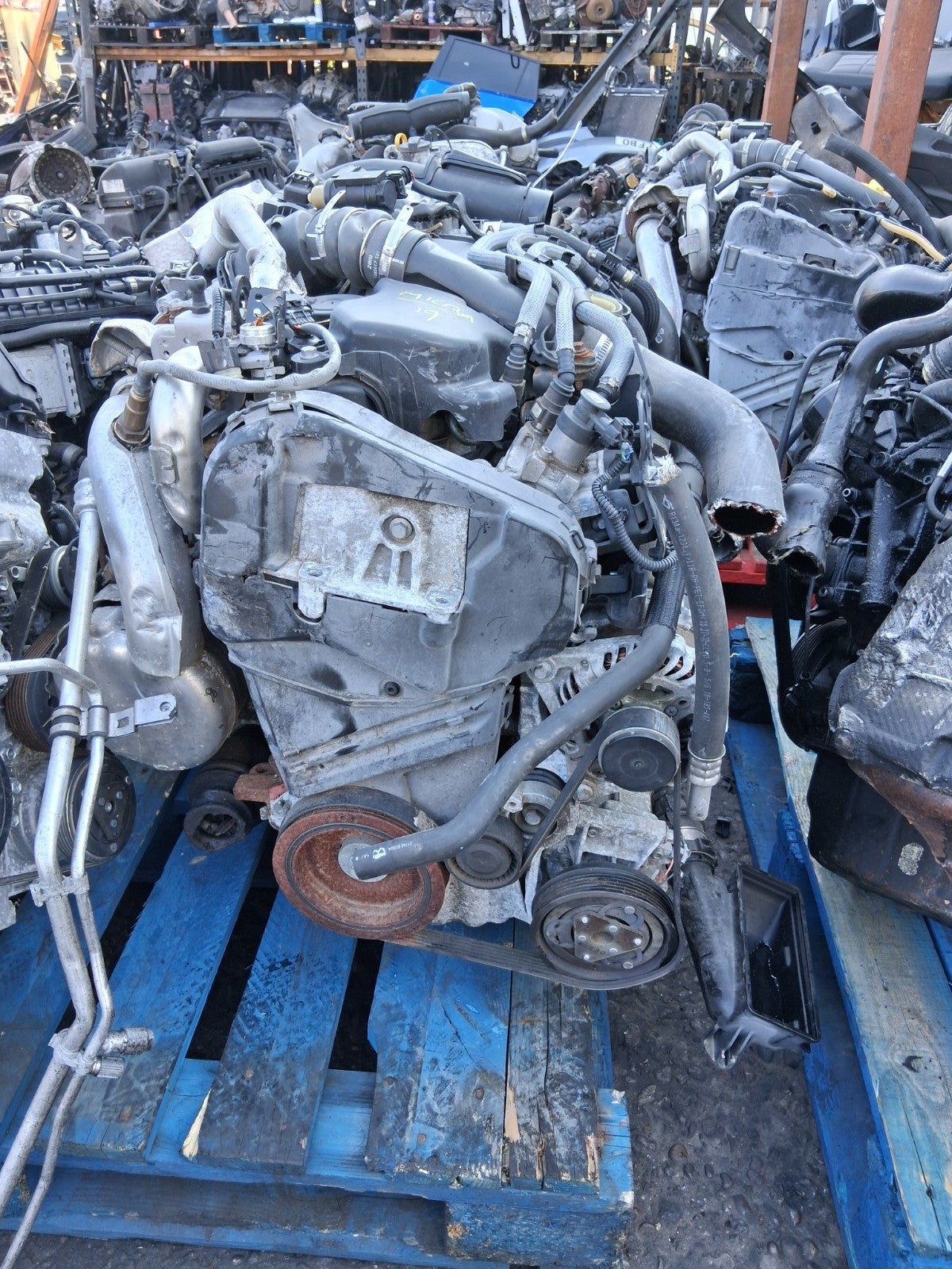 2019 NISSAN MICRA K14 1.5 DIESEL COMPLETE ENGINE K9K