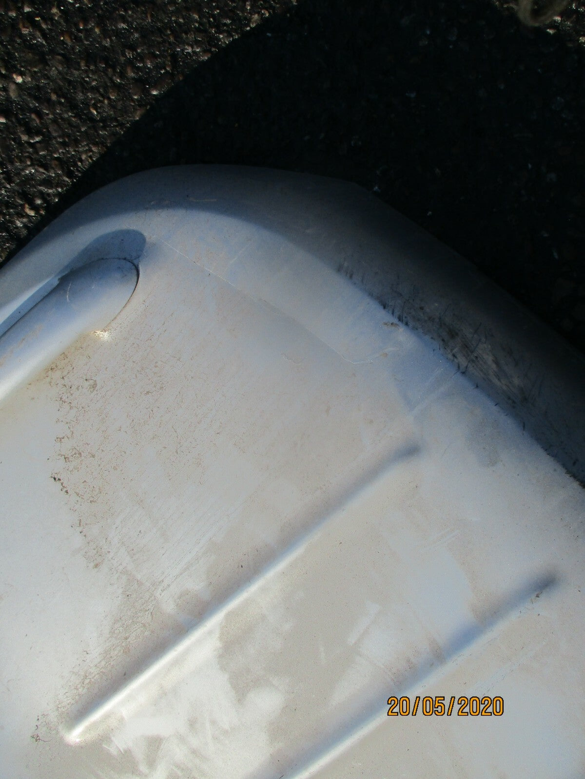 PEUGEOT 206 CC 206CC 2003 CONVERTIBLE BOOT PANEL TAILGATE SILVER