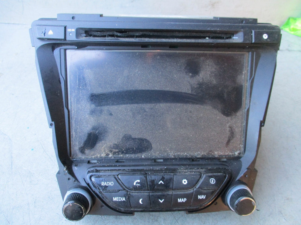 2012 HYUNDAI I40 1.7 DIESEL SAT NAV RADIO CD PLAYER HEAD UNIT 965603Z000