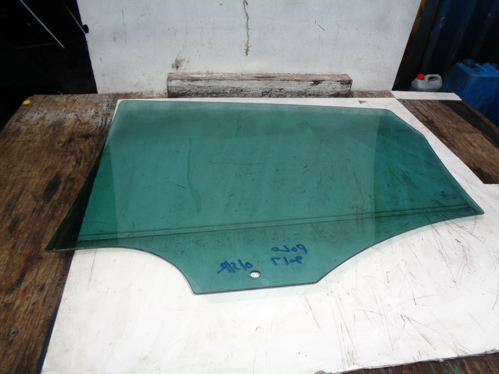 VOLKSWAGEN POLO MK5 6C 6R 5 DOOR OFF DRIVER SIDE REAR WINDOW GLASS