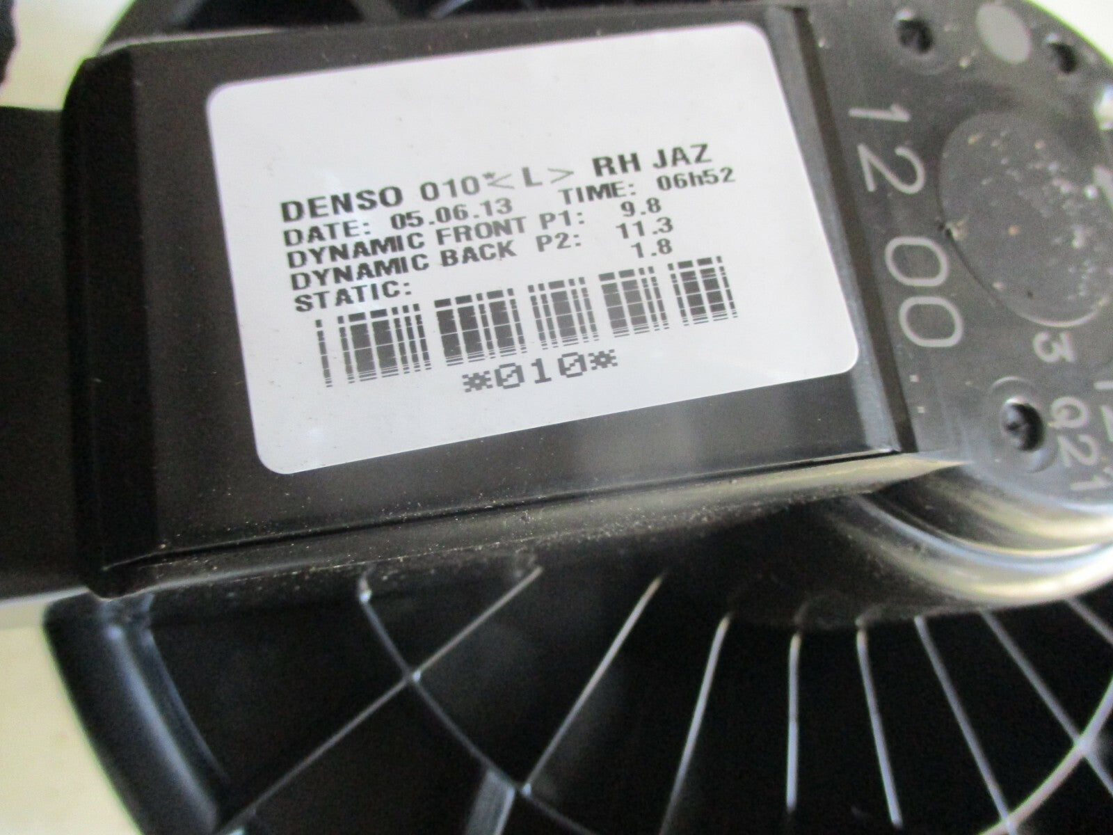 HONDA JAZZ MK3 2014 HEATER BLOWER MOTOR FAN