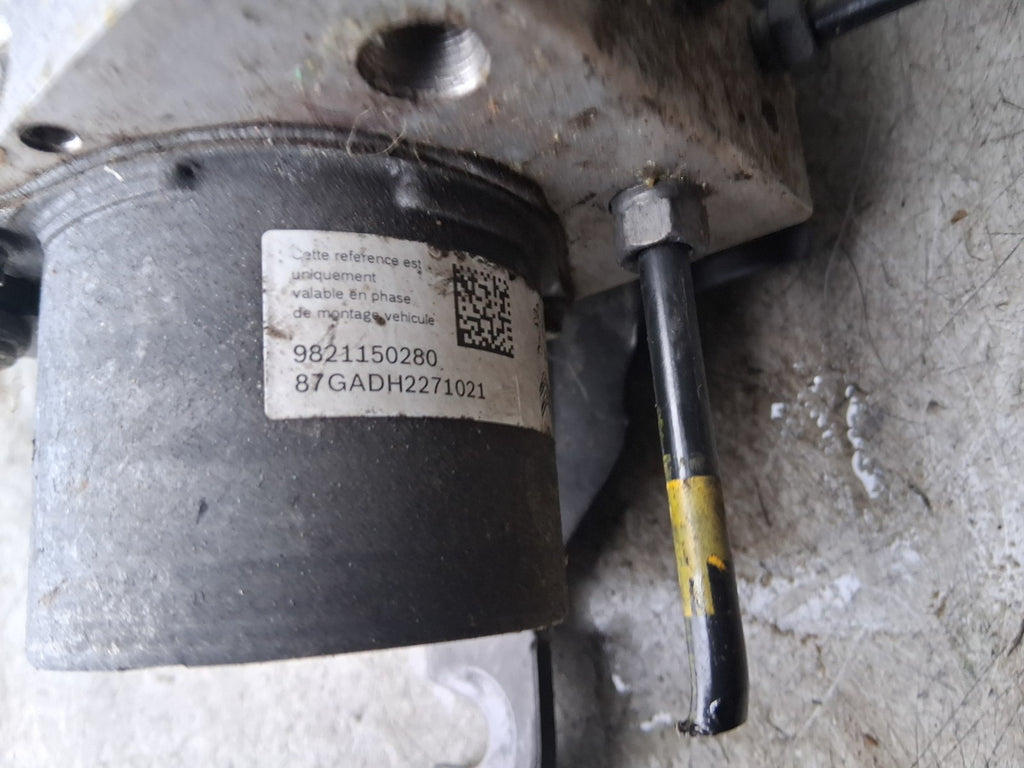 2021 VAUXHALL VIVARO ABS PUMP CONTROL MODULE 9821150280