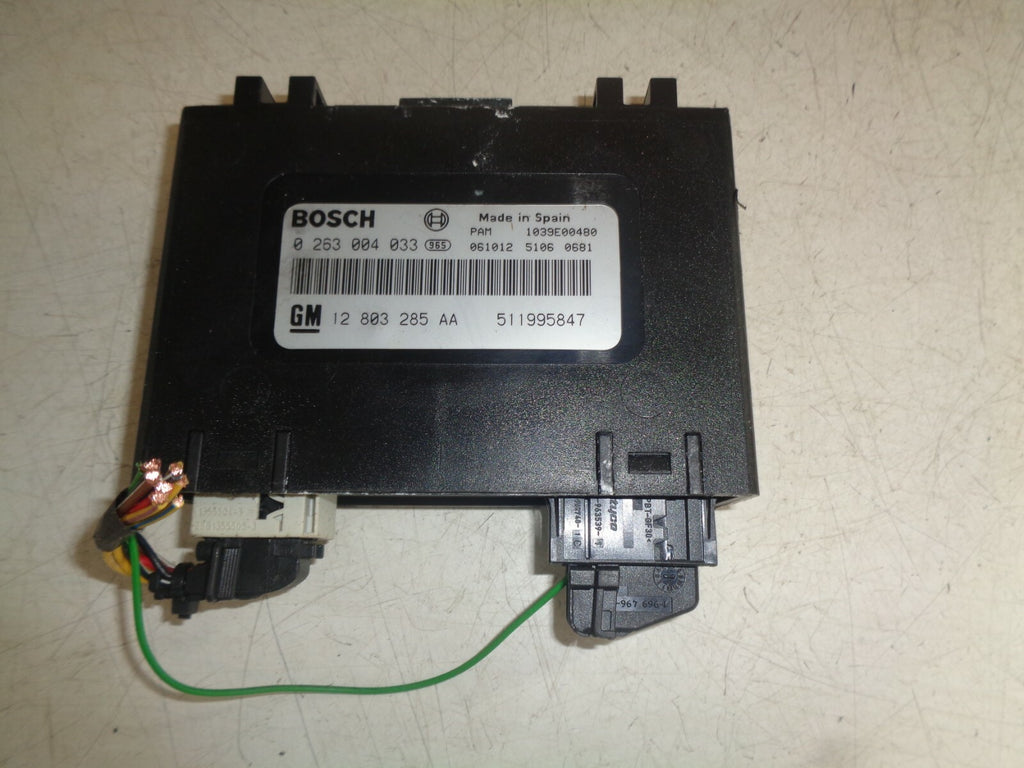 SAAB 9-3 93 VECTOR 2005 1.9 DIESEL PDC PARKING DISTANCE CONTROL ECU 12803285AA