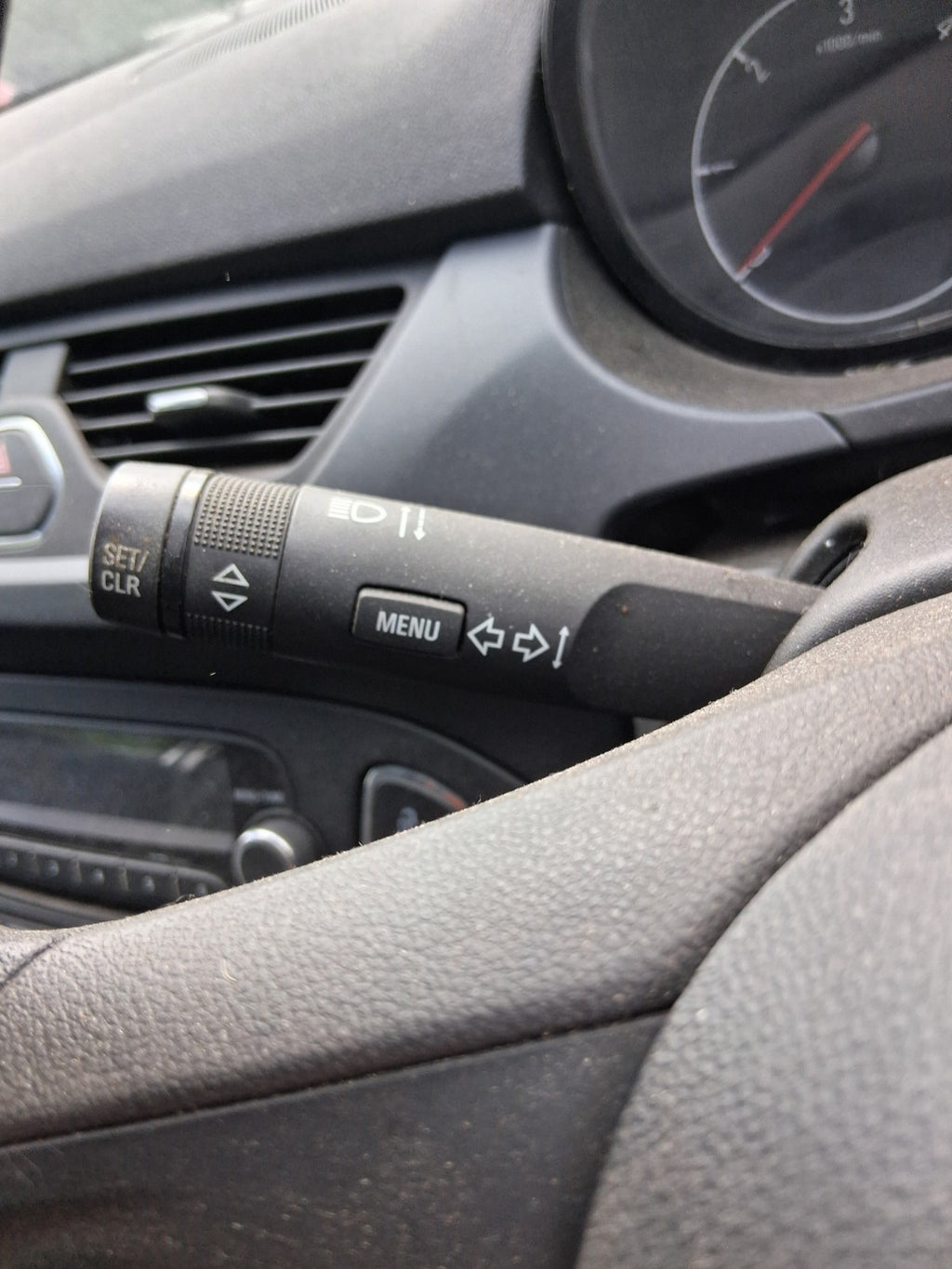 2017 VAUXHALL CORSA E 3 DOOR INDICATOR WIPER COMBINATION SWITCH STALK SQUIB RING