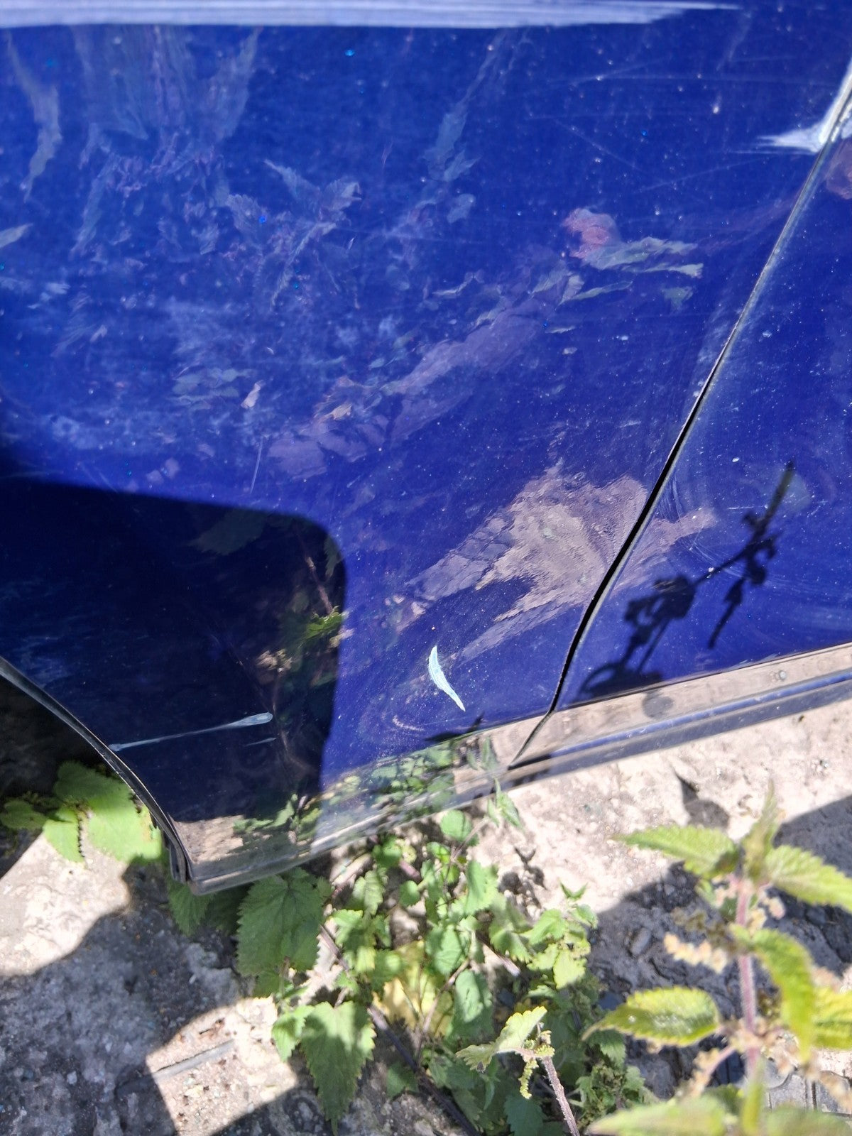 2016 FORD MONDEO MK5 HATCHBACK NSF PASSENGER SIDE FRONT LEFT WING PANEL BLUE LD