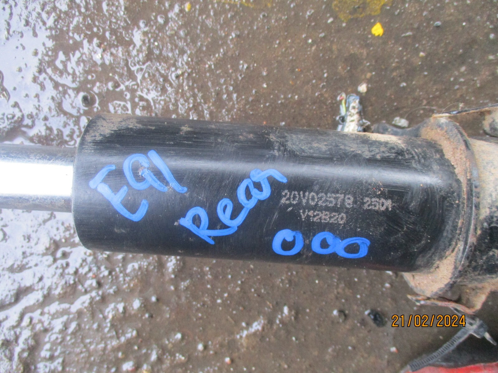 BMW 3 SERIES E91 2011 PASSENGER SIDE REAR SHOCK ABSORBER 20V02578