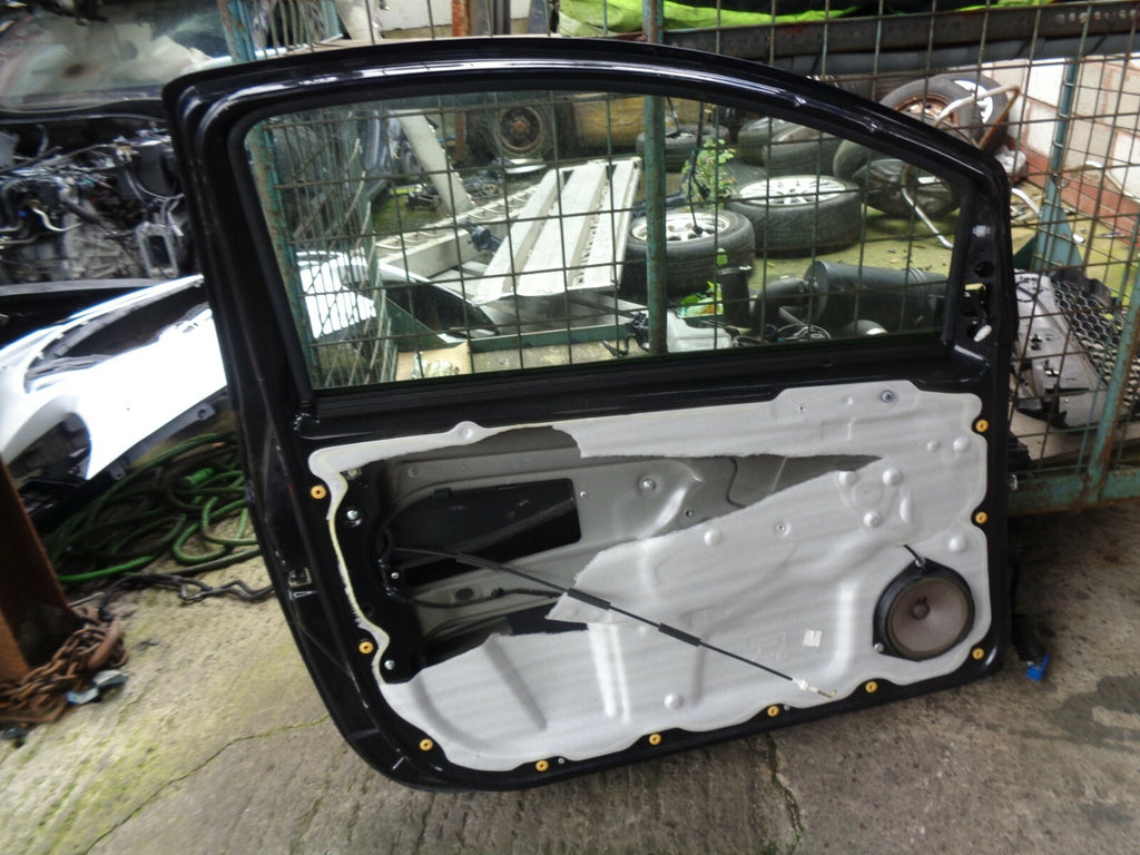 FORD KA MK2 2011 NS PASSENGER SIDE COMPLETE DOOR BLACK