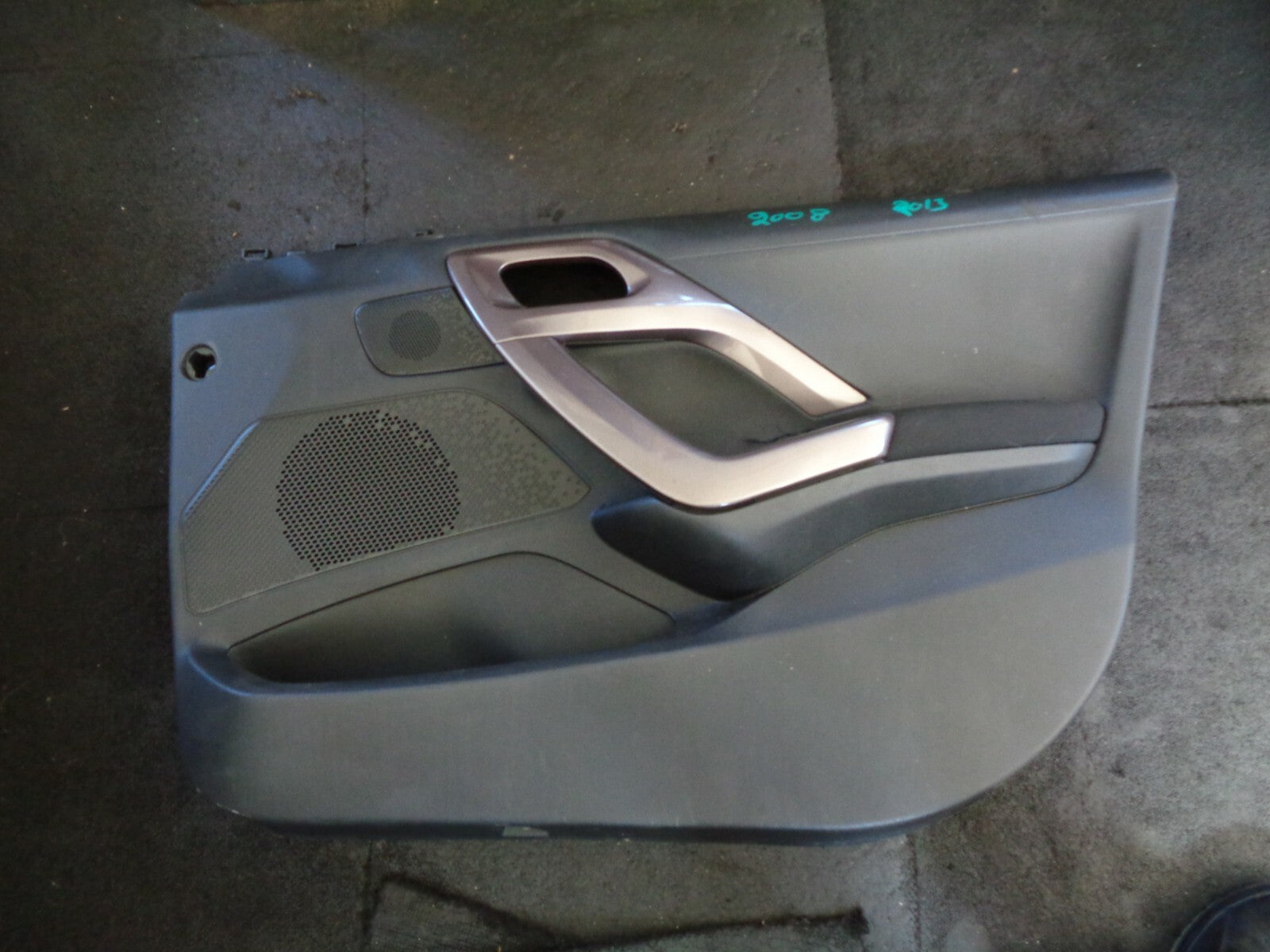 PEUGEOT 2008 5 DOOR  O/S/F DRIVER SIDE FRONT DOOR CARD  491100112819