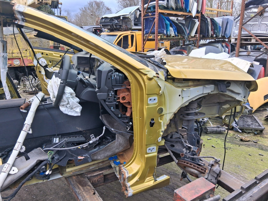 2023 VAUXHALL ASTRA L MK8 DRIVER RIGHT FRONT QUARTER CHASSIS LEG CUT YELLOW ERV