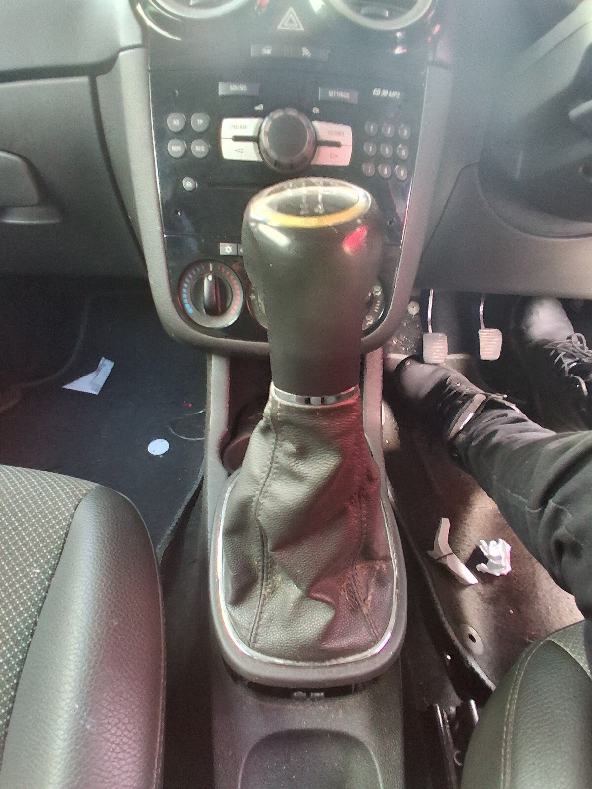2009 VAUXHALL CORSA D MANUAL GEAR STICK GEAR SHIFTER GEAR LEVER