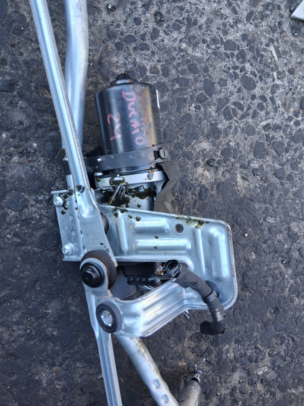 2024 FIAT DUCATO MK3 FACELIFT FRONT WINDSCREEN WIPER MOTOR & LINKAGE 1363339080