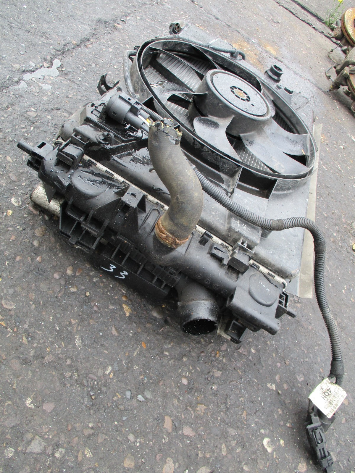 2014 VAUXHALL ZAFIRA C 2.0 DIESEL RADIATOR RADPACK 13360890 13312812 RP 33
