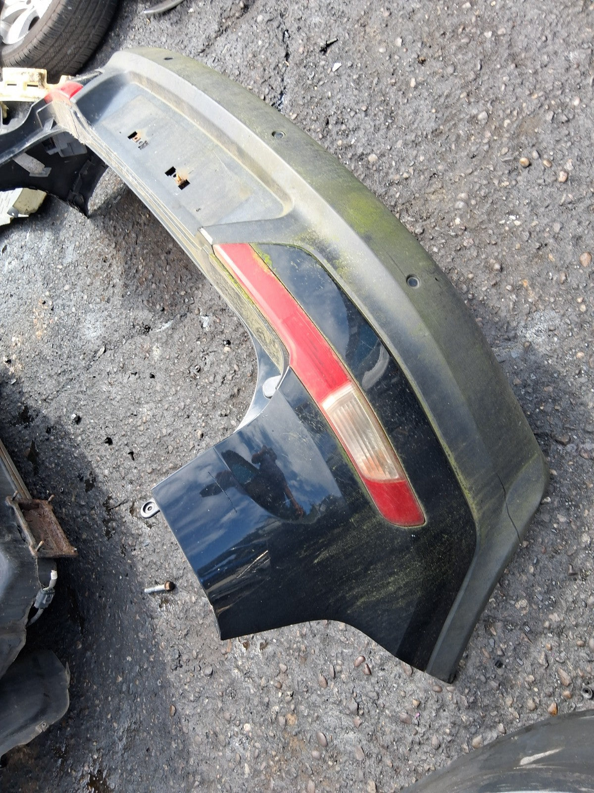 KIA SPORTAGE MK3 2012 PRE FACELIFT REAR COMPLETE BUMPER PHANTOM BLACK 1K