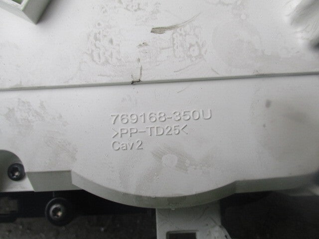 2021 CITROEN BERLINGO SPEEDOMETER CLUSTER 9838092680