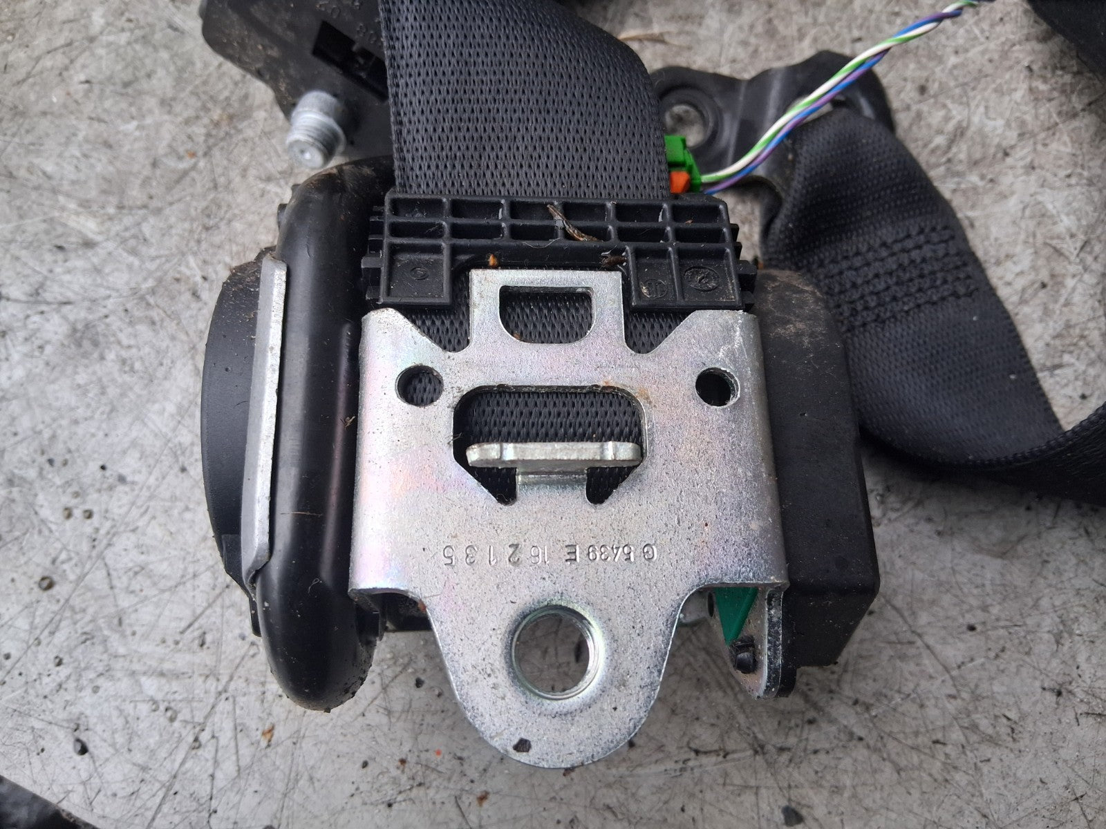 2016 MERCEDES SPRINTER W906 OSF DRIVER SIDE FRONT RIGHT SEAT BELT A9068600485
