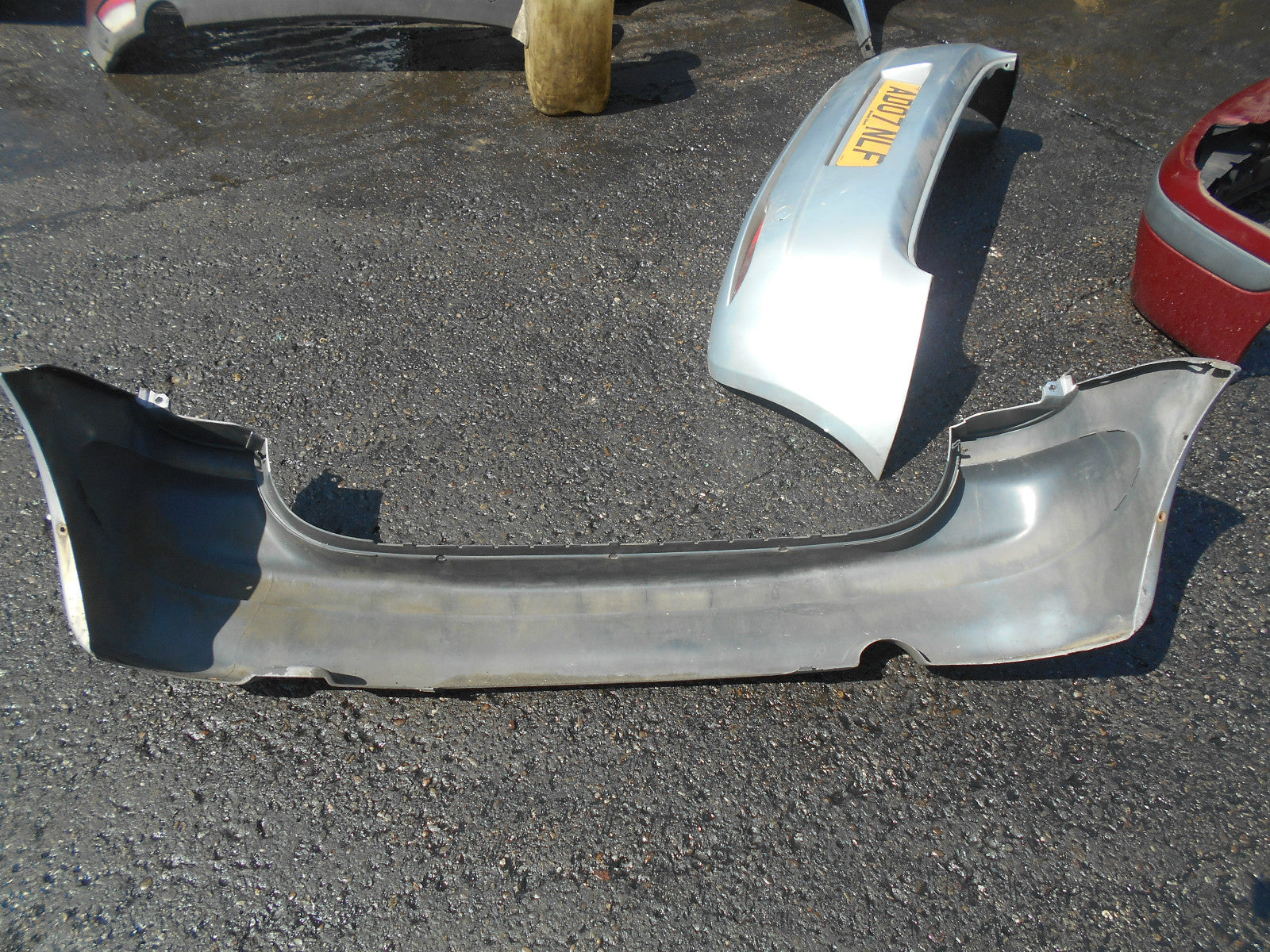 CITROEN XSARA PICASSO N7 2001 REAR PLASTIC BUMPER LILAC