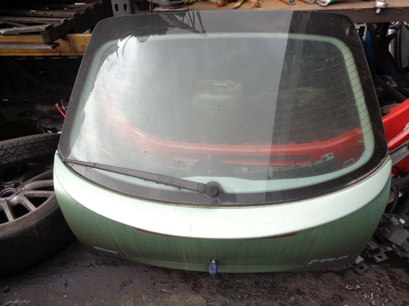 FIAT BRAVA REAR COMPLETE TAILGATE BOOTLID GREEN