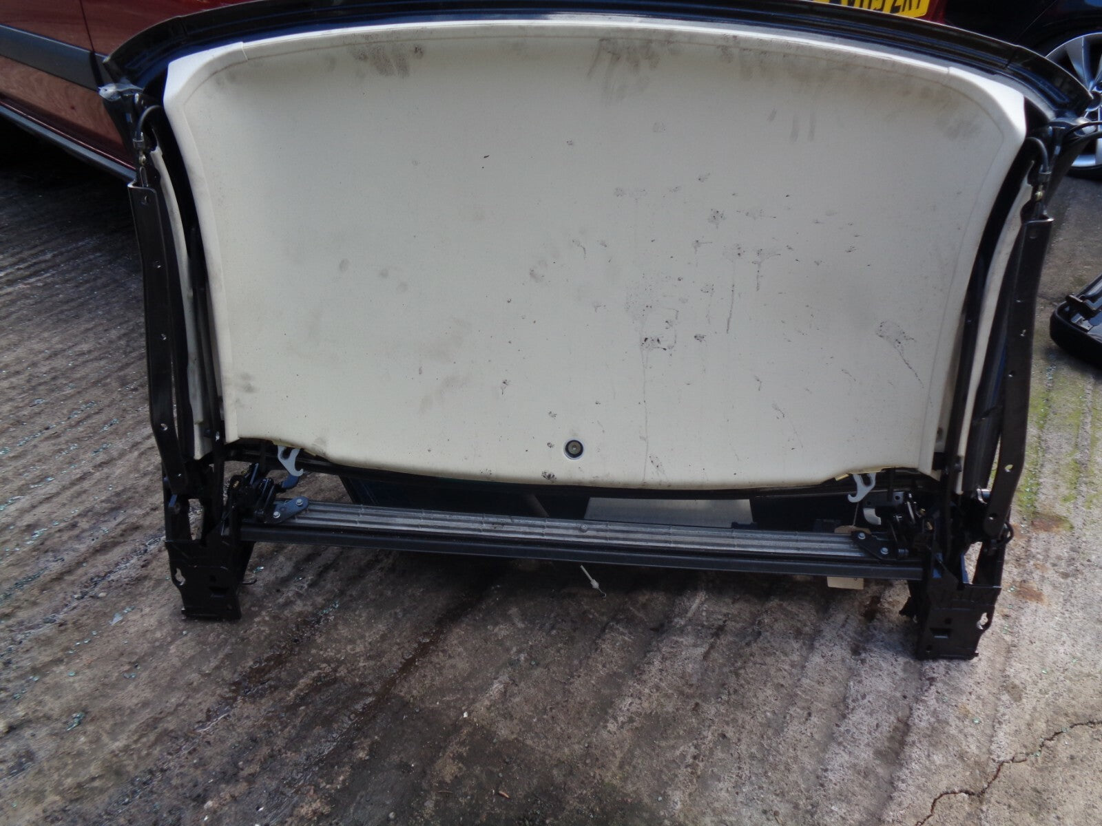 MERCEDES BENZ 320 2000 FACE LIFT R170 METAL FLOODING ROOF BLACK
