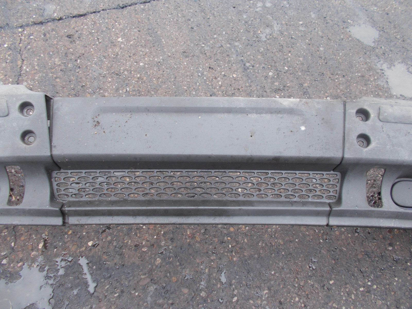 RENAULT KANGOO 2002 PANEL VAN REAR BUMPER BLACK