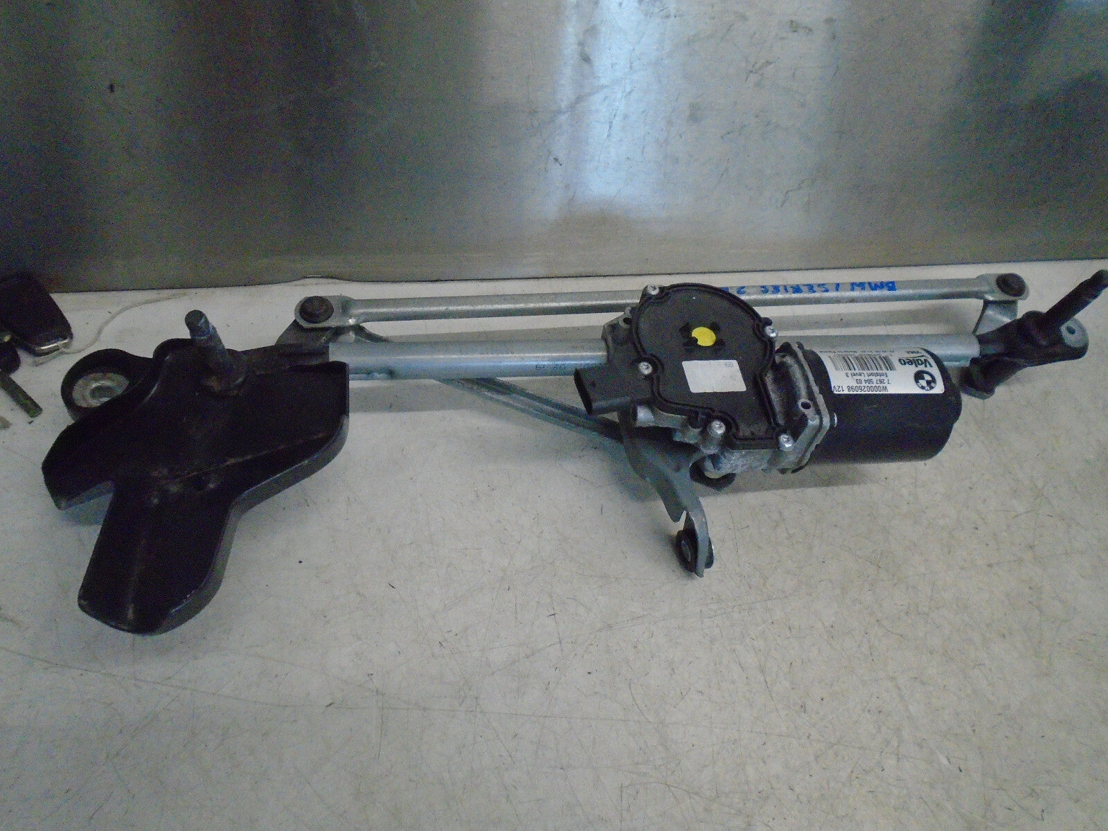 BMW 1 SERIES 2018 F20 FRONT WINDSCREEN WIPER MOTOR LINKAGES 7267504