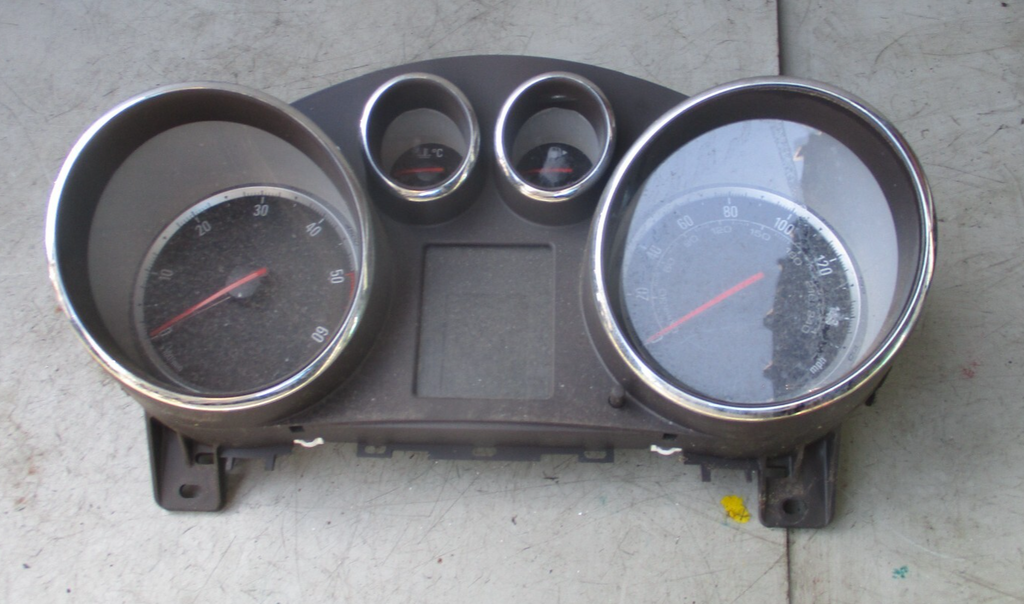 VAUXHALL MERIVA 2014 SPEEDOMETER INSTRUMENT CLUSTER 769317-420U