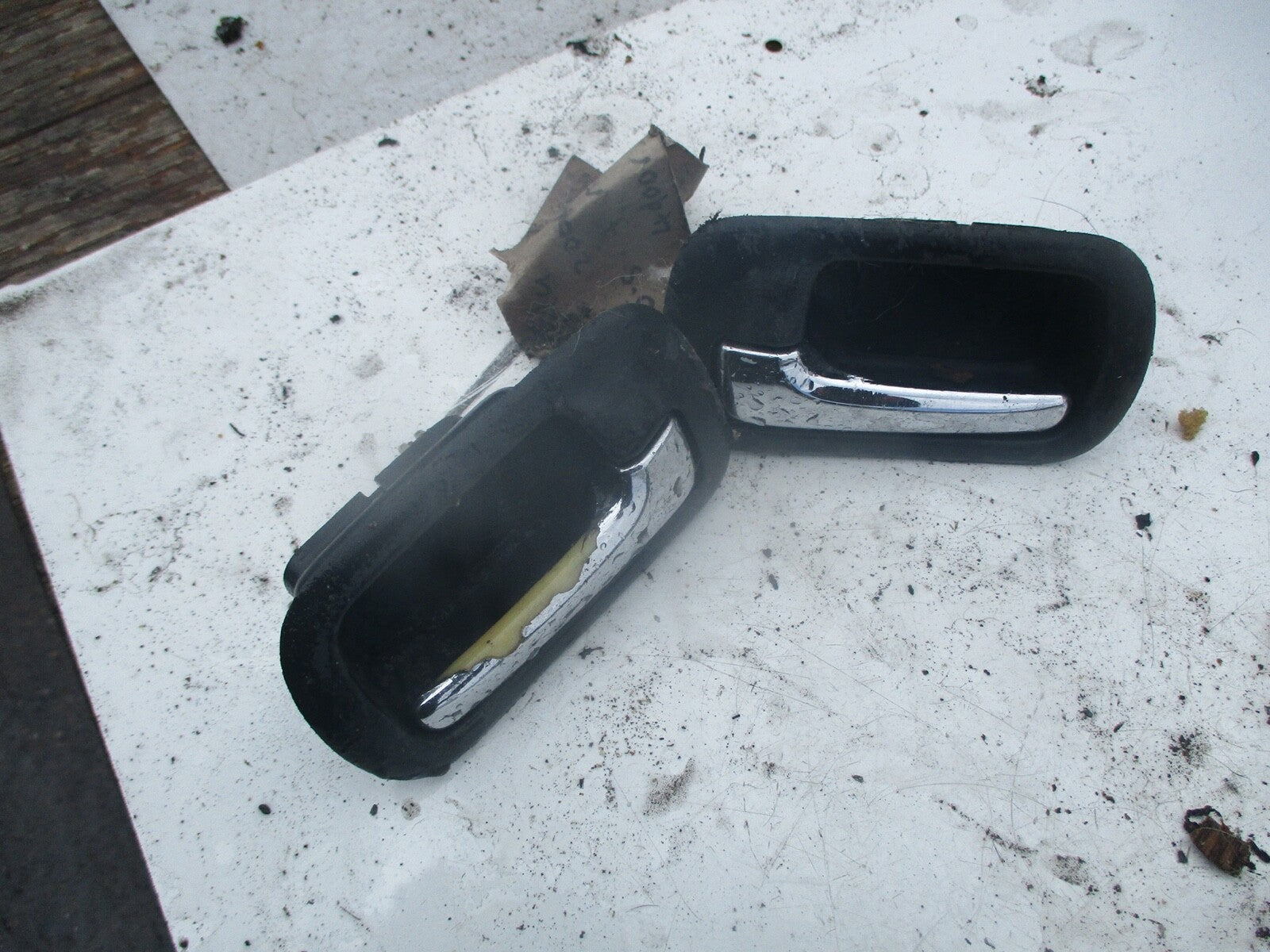 HONDA CIVIC MK7 2004 OFF SIDE NEAR SIDE FRONT INTERIOR DOOR HANDLE