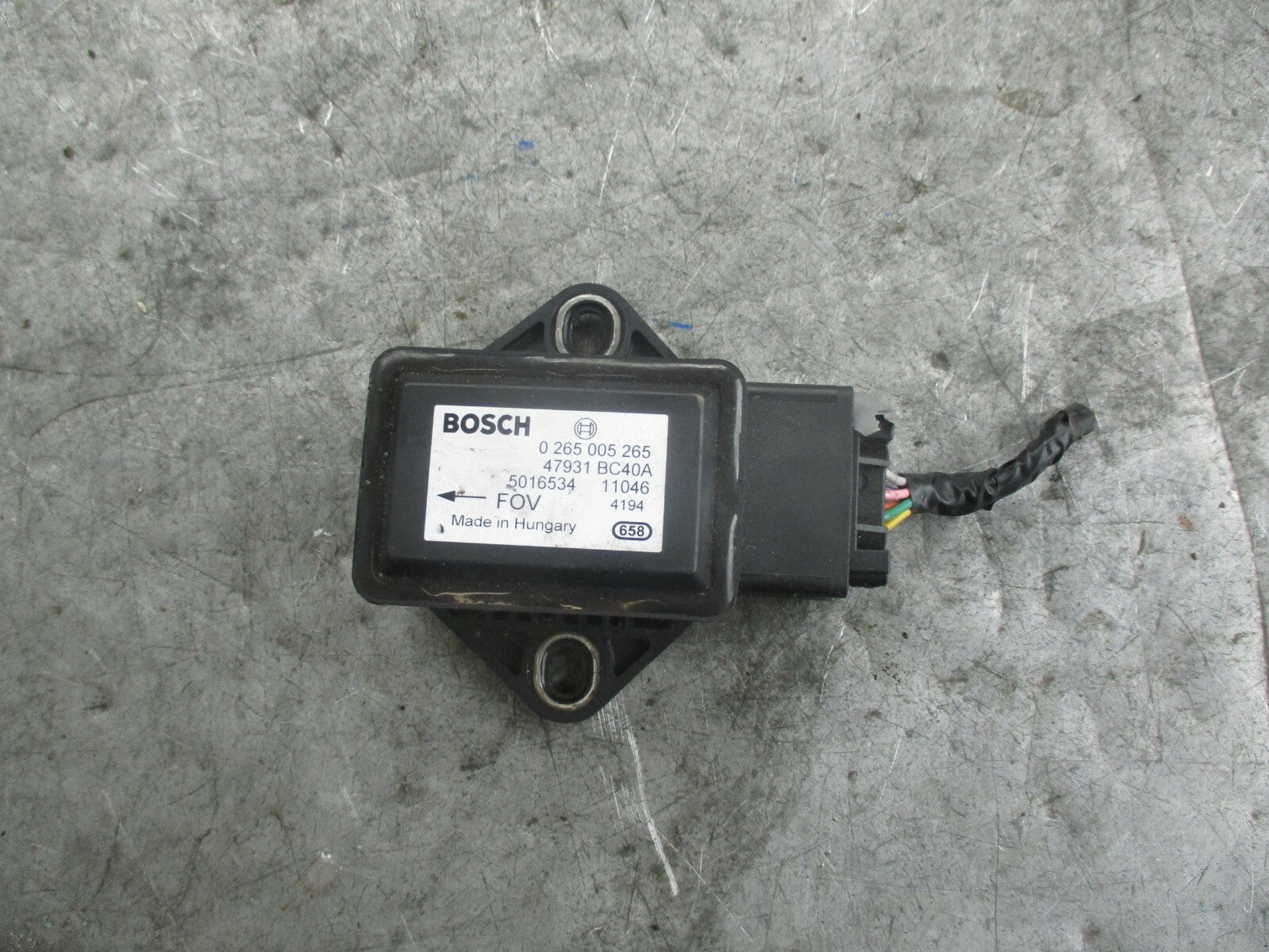 NISSAN NOTE E11 (MK1) YAW RATE SENSOR 47931BC40A