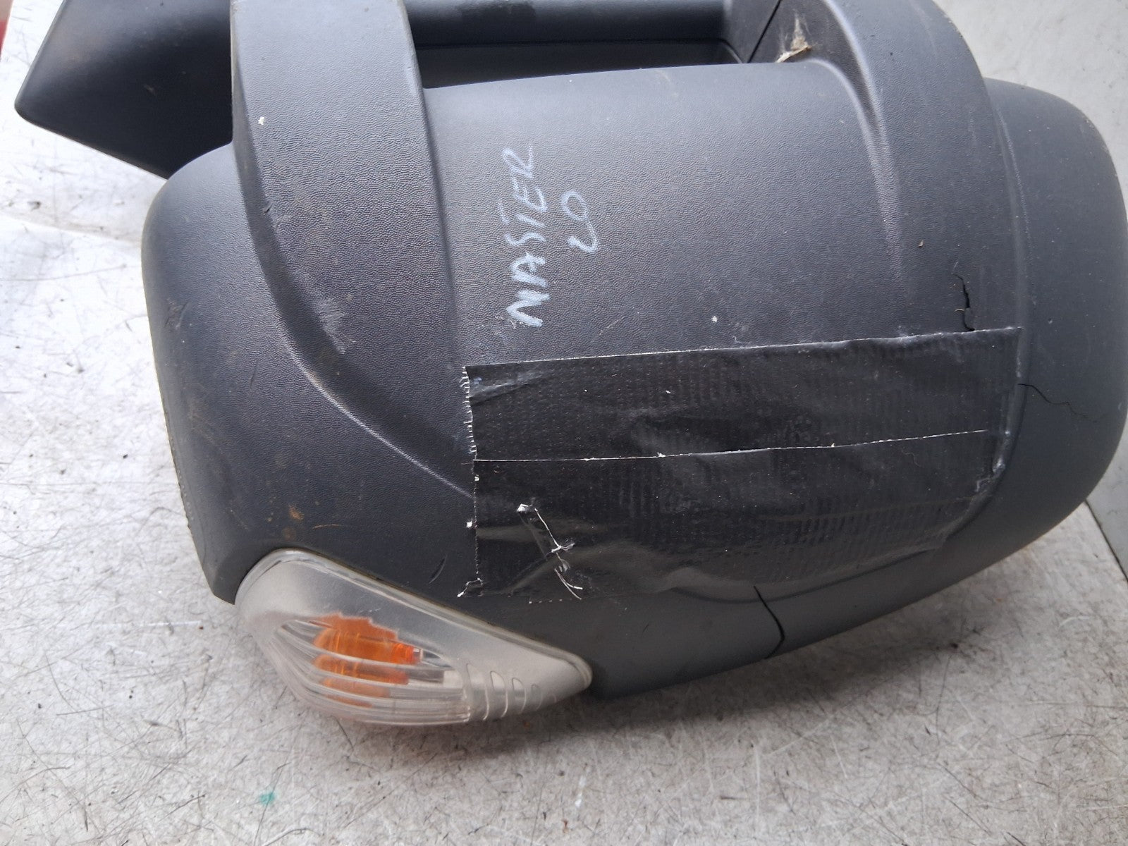 2020 RENAULT MASTER MK3 NSF PASSENGER SIDE FRONT LEFT WING MIRROR BLACK